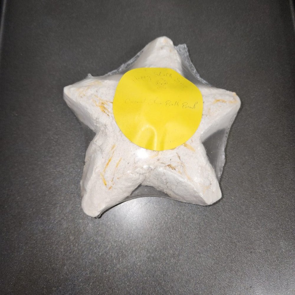 Artisanal Handcrafted soap "Coconut Shea Star Bath Bombs"